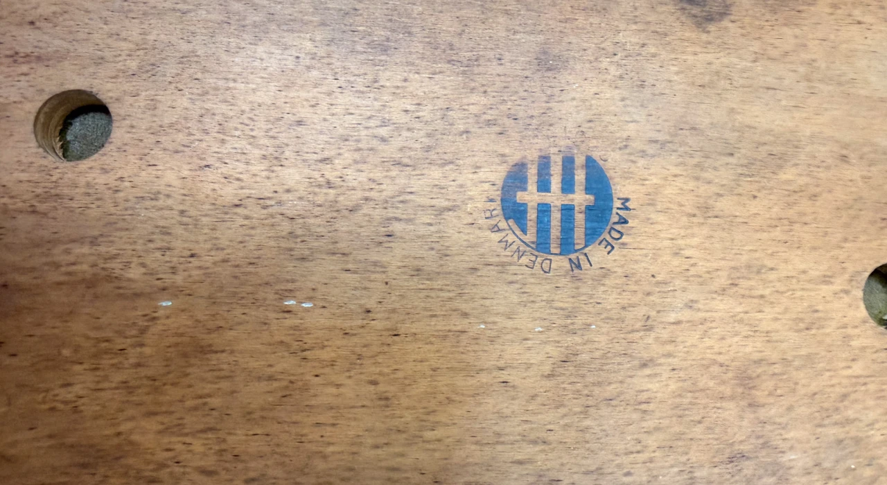 Mid-Century Modern Stool by Hugo Frandsen for Spøttrup Møbler, 1960s